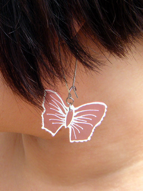 Butterfly earrings!