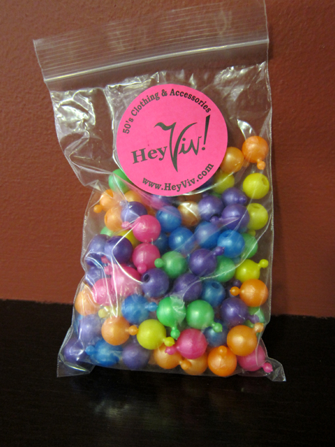HEY VIV! Pop Beads (see www.heyviv.com)